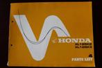 Honda XL125 K2 K3 1977 motorcycle parts list XL 125, Ophalen of Verzenden, Honda