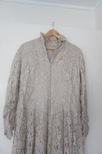 vintage bruidsjurk 1950, Trouwjurk, Ophalen of Verzenden, Onbekend, Grijs