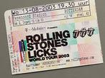 Toegangs ticket Rolling Stones Licks World Tour 2003  R'dam, Tickets en Kaartjes, Eén persoon