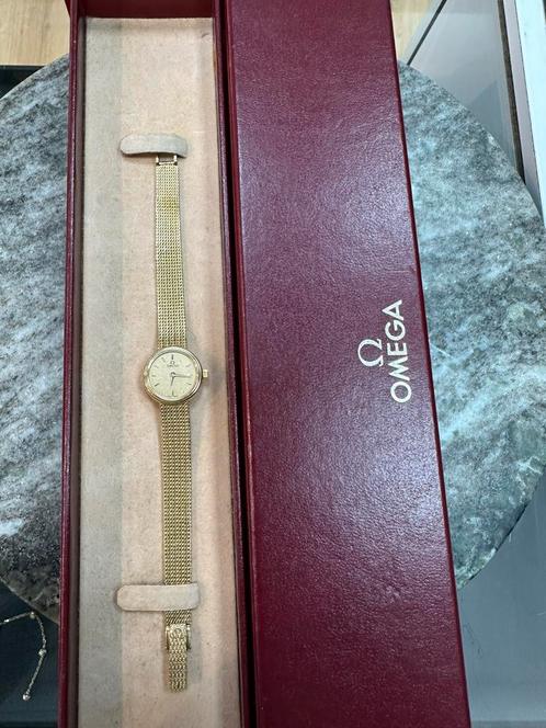 Prachrige 14k gouden Omega horloge, Sieraden, Tassen en Uiterlijk, Horloges | Dames, Zo goed als nieuw, Ophalen of Verzenden