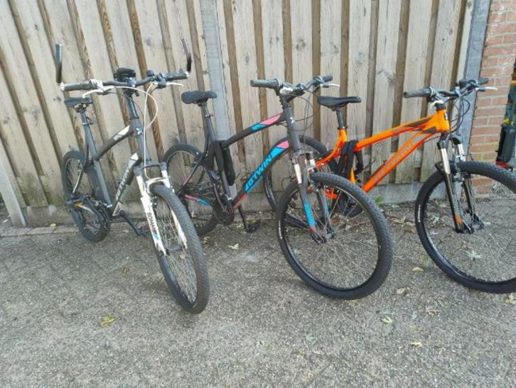 Set van 2 aluminium Mountainbikes Rockrider 340, Fietsen en Brommers, Fietsen | Mountainbikes en ATB, Gebruikt, Overige merken