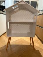 Poppenhuis+tafel en 2 konijnenstoeltjes van Petit Amelie, Kinderen en Baby's, Speelgoed | Poppenhuizen, Ophalen, Gebruikt, Poppenhuis