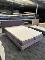 Auping boxspring 160x210 2x firm inc topper, Ophalen, 210 cm, Tweepersoons, Zo goed als nieuw