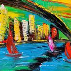 Acryl op canvas Jan Marti - Big apple, Verzenden