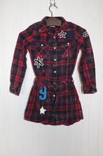 Vingino blousejurk blouse winterjurk geruit rood maat 128, Kinderen en Baby's, Kinderkleding | Maat 128, VINGINO., Meisje, Ophalen of Verzenden