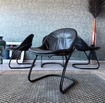 4x Pascale Dining Chairs by Gastone Rinaldi for Thema, 1970s beschikbaar voor biedingen