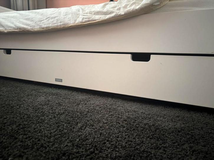 Bopita opberglade, Kinderen en Baby's, Kinderkamer | Bedden, 180 cm of meer, 85 tot 100 cm, Matras, Ophalen