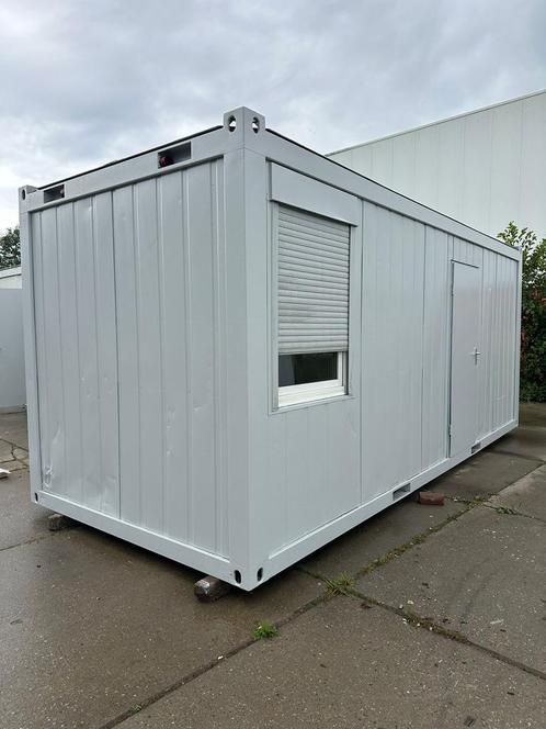 Kantoorunit 6x2.5 meter - Gebruikt, Doe-het-zelf en Verbouw, Bouwketen en Schaftketen, Gebruikt, Ophalen