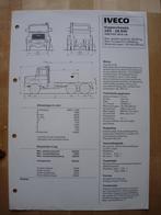 Iveco 260.26 NW 6x6 Torpedo Specificatie folder 1984, Ophalen, Zo goed als nieuw, Iveco