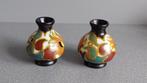 Twee Vintage vaasjes hoogte 8 cm Zenith, Ophalen of Verzenden