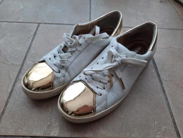 Michael Kors: mooie witte schoenen met goud maat 36,5 beschikbaar voor biedingen