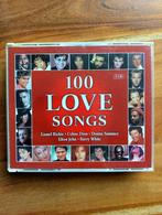 100 Love Songs - 5 CD - Box, Ophalen of Verzenden, Zo goed als nieuw, Pop, Boxset