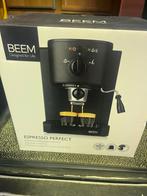 Beem Espresso Perfect Espressomachine - Nieuwstaat!, Witgoed en Apparatuur, Koffiezetapparaten, Afneembaar waterreservoir, Espresso apparaat