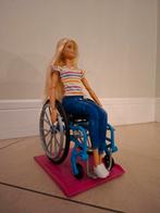 Barbie met Rolstoel - Inclusief Oprijplaat!, Kinderen en Baby's, Speelgoed | Poppen, Ophalen of Verzenden, Gebruikt, Barbie