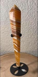 Prachtige honing calciet wand!, Ophalen of Verzenden, Mineraal