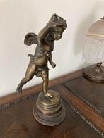 Mooie engel, zwaar beeld, Antiek en Kunst, Antiek | Koper en Brons, Ophalen of Verzenden