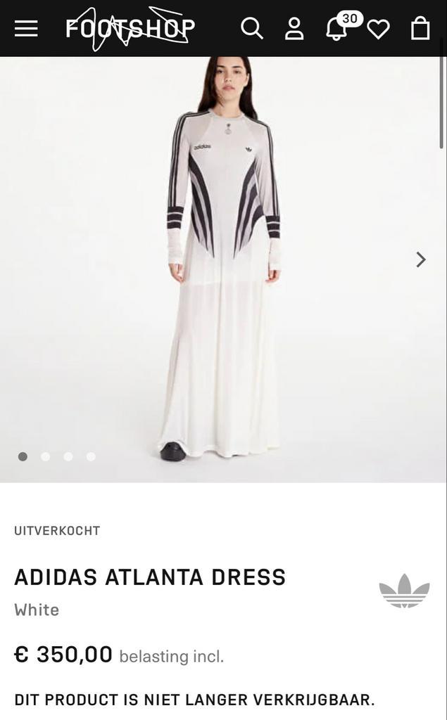 Adidas Atlanta dress / Jurk , Kim Kardashian. Meerdere maten, Kleding | Dames, Jurken, Nieuw, Maat 38/40 (M), Ophalen of Verzenden