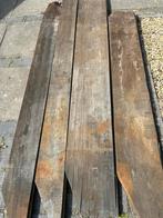 Hardhout walbeschoeiing damwand, Ophalen, Gebruikt, Planken, Hardhout