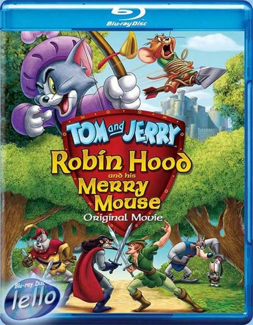 Blu-ray Tom and Jerry: Robin Hood and His Merry Mouse (2012), Cd's en Dvd's, Blu-ray, Nieuw in verpakking, Tekenfilms en Animatie
