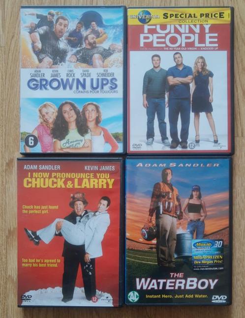 COMEDY 4x Adam Sandler / Chuck & Larry GROWN UPS  Waterboy, Cd's en Dvd's, Dvd's | Komedie, Zo goed als nieuw, Alle leeftijden