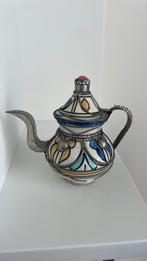Marokko Keramiek Theepot Filigraan Vintage, Ophalen of Verzenden