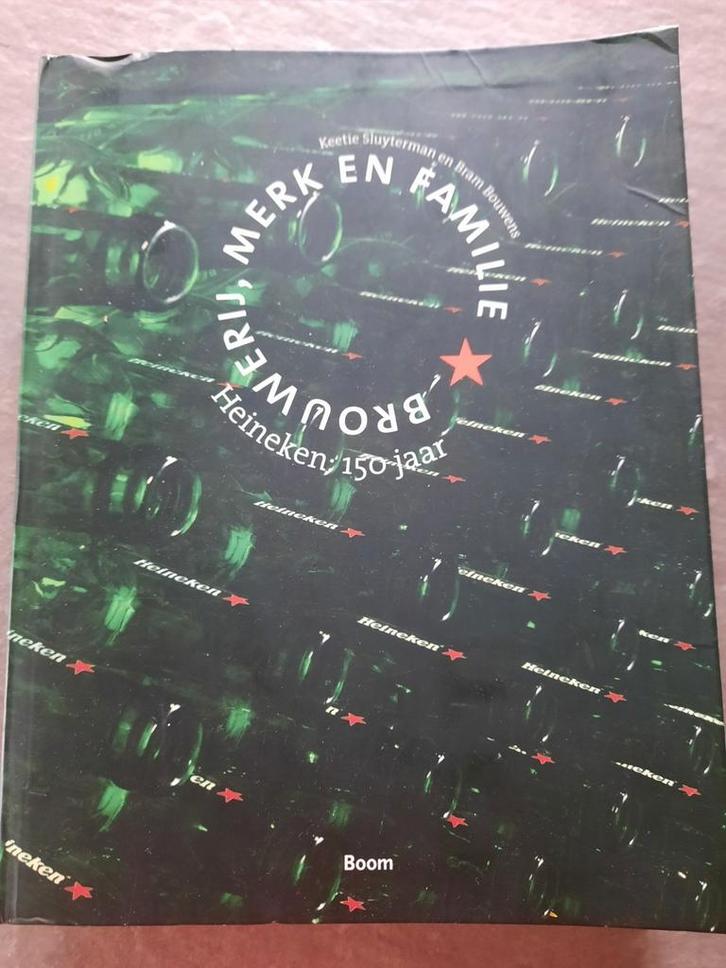 Boek 150 jaar Heineken ZGAN, Verzamelen, Biermerken, Zo goed als nieuw, Heineken, Ophalen of Verzenden