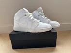 Nike Air Jordan 1 Mid White, EU 37,5, Kleding | Dames, Schoenen, Nike Air Jordan, Wit, Ophalen of Verzenden, Sneakers of Gympen