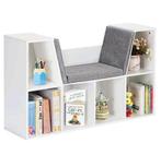 !!! Bankje schoenen opbergruimte 103x30x63cm wit kussens, Ophalen, Gebruikt
