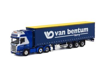 Van Bentum; Scania R6 streamline Curtainside trailer beschikbaar voor biedingen
