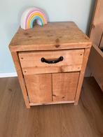 Stijgerhouten nachtkastje, Ophalen, Zo goed als nieuw, Minder dan 45 cm