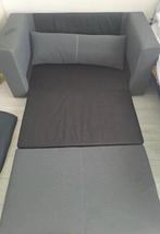 slaapbank en stoel, 150 tot 200 cm, Rechte bank, 75 tot 100 cm, Zo goed als nieuw