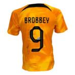 Brian Brobbey Nederland 22/23 thuis shirt gesigneerd, Verzamelen, Sportartikelen en Voetbal, Shirt, Overige binnenlandse clubs