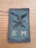 Mouwembleem GVT 11 Luchtmobiele brigade EM, Ophalen of Verzenden, Landmacht, Nederland, Embleem of Badge