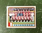 Panini plaatje elftal Feyenoord voetbal 84 met Johan Cruyff, Ophalen of Verzenden, Zo goed als nieuw, Feyenoord