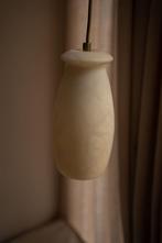 Vintage marmeren hanglamp, Huis en Inrichting, Lampen | Hanglampen, Ophalen, Zo goed als nieuw, Minder dan 50 cm