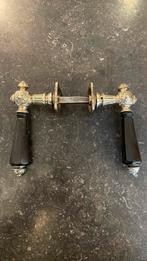 1x Prachtig Antiek messing HOORN Deurklinken 19eEEUW klinken, Ophalen of Verzenden