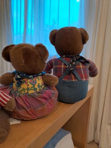 Beren familie, vaderbeer, moederbeer, babybeer beschikbaar voor biedingen