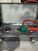 Buiten kookstel met gasfles aansluiting, Ophalen of Verzenden, Gebruikt