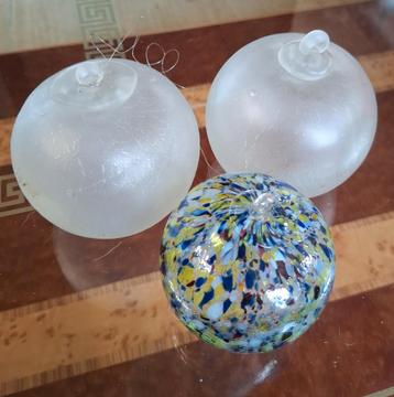 Murano Glazen Kerstballen Set beschikbaar voor biedingen