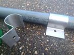 RVS buis / pijp klemmen voor 50 mm pijp, Doe-het-zelf en Verbouw, Metalen, Ophalen of Verzenden, Gebruikt, Overige metalen