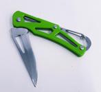 M06 Groen sleutelhanger zakmes., Verzenden, Nieuw, Overige typen