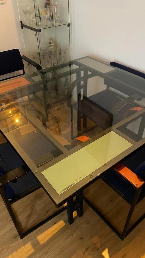 Pastoe eetkamertafel + 4 stoelen, Huis en Inrichting, Complete eetkamers, Gebruikt, 4 tot 6 stoelen, Ophalen