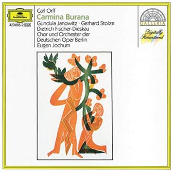 ORFF Carmina burana CD FISCHER-DIESKAU JOCHUM DG GALLERIA beschikbaar voor biedingen