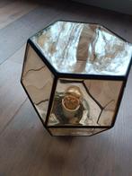 Glazen lamp vintage jaren 60, Ophalen, Zo goed als nieuw, Rond