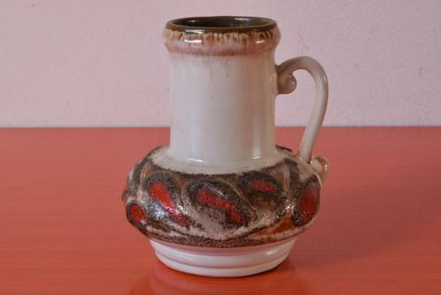 Retro vintage West-Germany (GDR) Strehla fat lava vaas, Antiek en Kunst, Antiek | Vazen, Ophalen of Verzenden