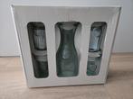 Karaf met 4 glazen (nieuw), Huis en Inrichting, Keuken | Servies, Ophalen of Verzenden, Nieuw, Glas