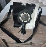 Prachtige tas, leer, Sieraden, Tassen en Uiterlijk, Tassen | Schoudertassen, Ophalen, Zwart, Leer