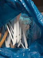 Zak vol kledinghangers, Ophalen, Gebruikt, Hout, Volwassenen