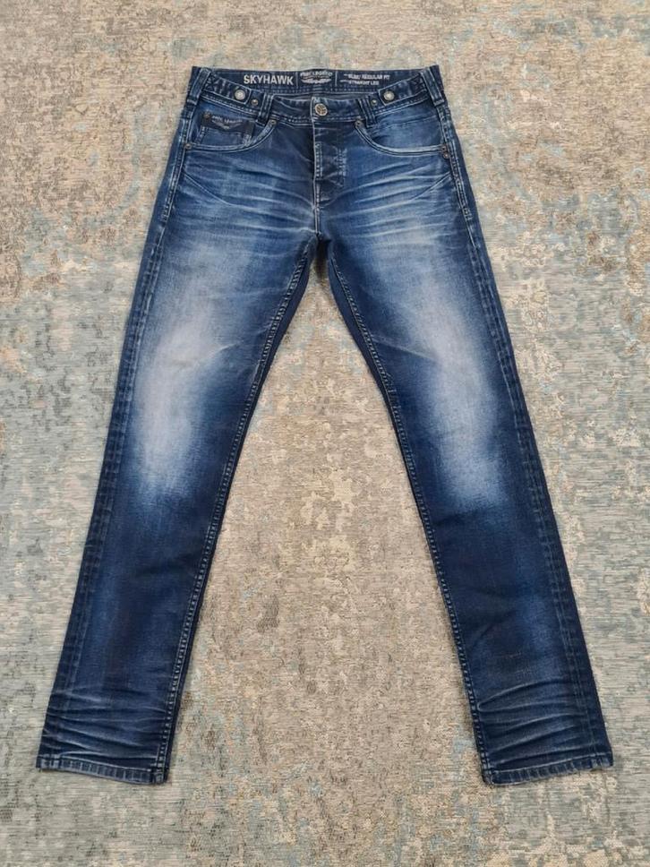 PME Skyhawk W30 L32 Slim STRETCH Bronno3032 Blauw, Kleding | Heren, Spijkerbroeken en Jeans, Zo goed als nieuw, W32 (confectie 46) of kleiner