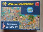 Jan van Haasteren puzzel 2 in 1, Legpuzzel, Meer dan 1500 stukjes, Zo goed als nieuw, Ophalen
